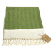 Smyrna 100% Cotton Absorbent Peshtemal Beach Bath Towel 94*180 Cm Herringbone Pattern Khaki
