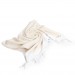 Smyrna 100% Cotton Absorbent Peshtemal Beach Bath Towel 94*180 Cm Diamond Pattern Cream