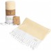 Smyrna 100% Cotton Absorbent Peshtemal Beach Bath Towel 94*180 Cm Diamond Pattern Yellow