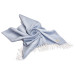 Smyrna 100% Cotton Absorbent Peshtemal Beach Bath Towel 94*180 Cm Classic Pattern Light Blue