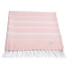 Smyrna 100% Cotton Absorbent Peshtemal Beach Bath Towel 94*180 Cm Classic Pattern Powder