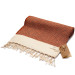 Smyrna 100% Cotton Absorbent Peshtemal Beach Bath Towel 94*180 Cm Vintage Pattern Tile