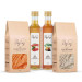 Organic Detox Package Apple Cider Vinegar 750 Ml, Hawthorn Vinegar 750 Ml, Red Lentils 750Gr, Green Lentils 750 Gr