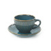 Azure Myra Tea Cup Set 12 Pieces 6 Persons