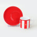 Circus Coffee Cup Set 12 Pieces For 6 People