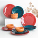 Aegean Rainbow Dinnerware 12 Pieces For 4 Persons