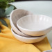 Cream Sirius Snack Sauce Bowl 12 Cm 6 Pieces