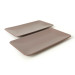 Matte Open Taupe Siera Kayak Plate 33 Cm 2 Pieces