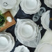 Matte White Romeo Dinner Set 24 Pieces For 6 People