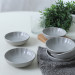 Matte Gray Sirius Snack Sauce Bowl 12 Cm 6 Pieces