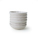 Matte Cream Sirius Snack Sauce Bowl 12 Cm 6 Pieces