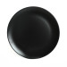 Matte Black Delta Cake Plate 21 Cm 6 Pieces