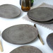 Matte Clay Stella Cake Plate 23 Cm 6 Pieces