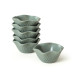 Matte Green Roman Snack / Sauce Bowl 11 Cm 6 Pcs