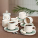 Maya Stackable Tea Set 12 Pieces 6 Persons