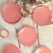 Pink Romeo Cake Plate 21 Cm 6 Pieces