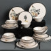 Romantic Nature Dinner Set 24 Pieces For 6 Persons