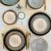 Sapphire Gray Dinner Set For 6 People, 24 Pieces