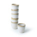 Shizen Cream Latte Mug 8 Cm 6 Pieces