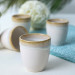 Shizen Cream Latte Mug 8 Cm 6 Pieces