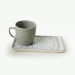 Natural Stone Coffee Serving Set 4 Pieces For Two People
