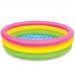 90Cm Colorful Kids Pool, Soft Bottom Inflatable Pool, With Pump Gift
