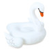 Giant White Color Swan Pattern Inflatable Mattress, Adult Rider, Pool Fun Accessories