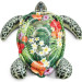 Turtle Pattern Rider 191X170 Cm, Inflatable Sea Pool Bed