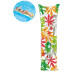 Inflatable Sea Pool Mattress , Child Adult Floating Inflatable Mattress 183Cm With Floral Pattern