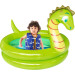 حوض سباحة قابل للنفخ للأطفال على شكل حيوان بلون أخضر