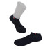 Men's Comfortable Flexible Durable Strip Patterned Cotton 3 Pcs Derby Booties Socks