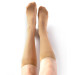 Women's 20 Den Matte Durable Thin Elastane Knee Length Trousers Socks
