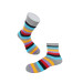 Dode Flora Men's Cotton Seamless Thick Striped Colorful Comfortable Comfortable Special Series Socks