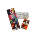 Cartoon Superhero Patterned Cotton Special Collection 4 Pcs Socks Set With Box Gift