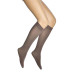 Dore Women's Satin 70 Den Shiny Skin Proof Elastic Trousers Knee High Socks