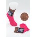 Flora Women's Glittery Cat Patterned Socks