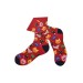 Flora Male Cat Dog Patterned Active Socks Red - 41/44