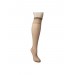 Müjde Women 12 Pcs 20 Den Thin Matte Toe Reinforced Elastic Over The Knee Socks