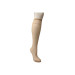 Müjde Women 12 Pcs 20 Den Thin Matte Toe Reinforced Elastic Over The Knee Socks