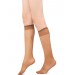 Müjde Women 12 Pcs 20 Den Matte Toe Reinforced Durable Flexible Knee Length Pant Socks