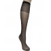 Müjde Women 3 Pcs 20 Den Matte Toe Reinforced Durable Flexible Knee Length Pant Socks