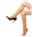 Müjde Women 40 Den Matte Medium Thick Elastic Knee High Trousers Socks