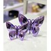 Two-Piece Acrylic Butterfly, Purple