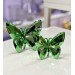 Two-Piece Acrylic Butterfly, Green Color