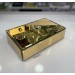 Small Mirrored Jewelry Box In Golden Color