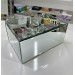 Large Size Mirrored Jewelry Box In Silver Color