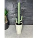 Cactus-Shaped Toilet Brush, Green