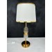 Table Lamp - Luxury Lamp With Crystal Stones, Heritage Model, Golden Color