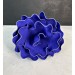 Decorative Artificial Latex Flower In Navy