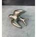 Matte/Matte Silver Ceramic Magnetic Bird